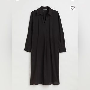 Black long sleeve dress.